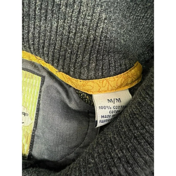 Tommy Bahama Sweater Mens Medium Pittsburgh Steelers Shawl Collar Football NFL - Picture 6 of 10